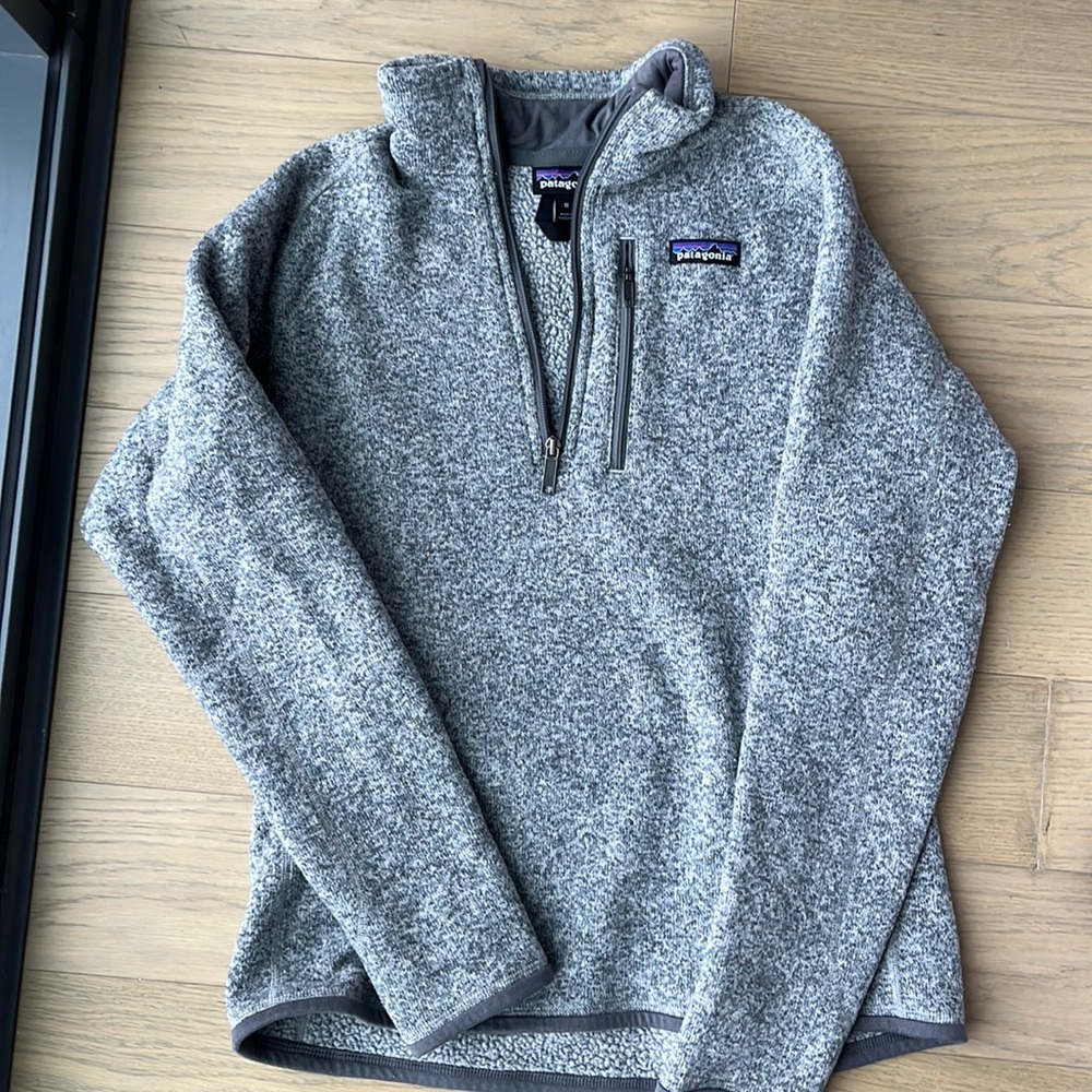 Gray Patagonia pullover